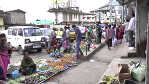 Kohima street market